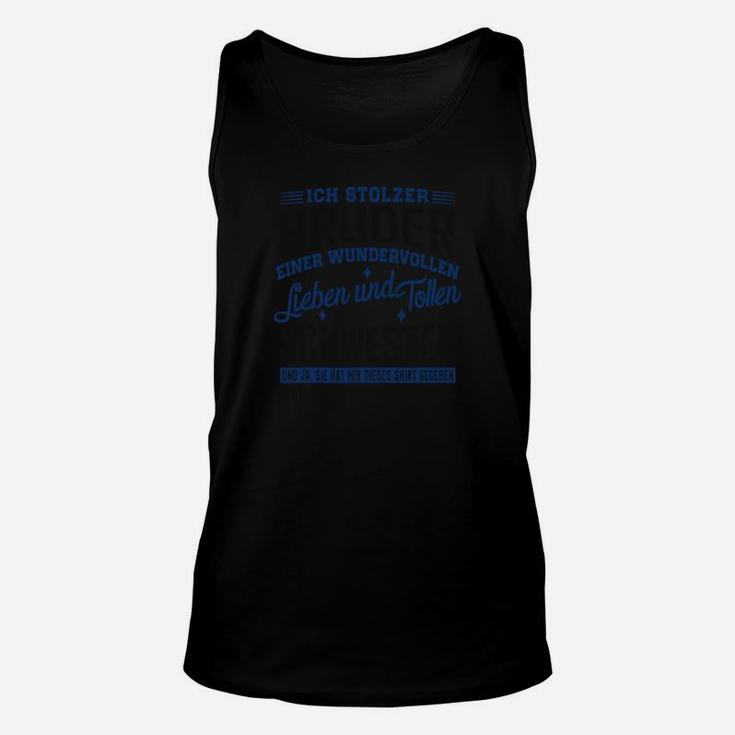 Stolzer Vater Herren Unisex TankTop, Bedrucktes Unisex TankTop für Vatertag