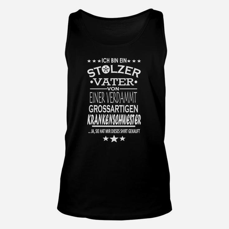 Stolzer Vater Von Einer Krankenschwester TankTop