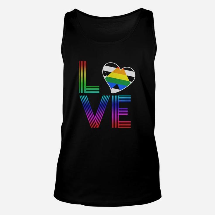 Straight Ally Flag Love Lgbt Pride Unisex Tank Top