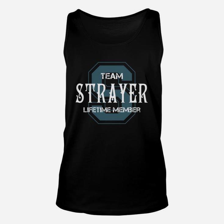 Strayer Shirts - Team Strayer Lifetime Member Name Shirts Unisex Tank Top