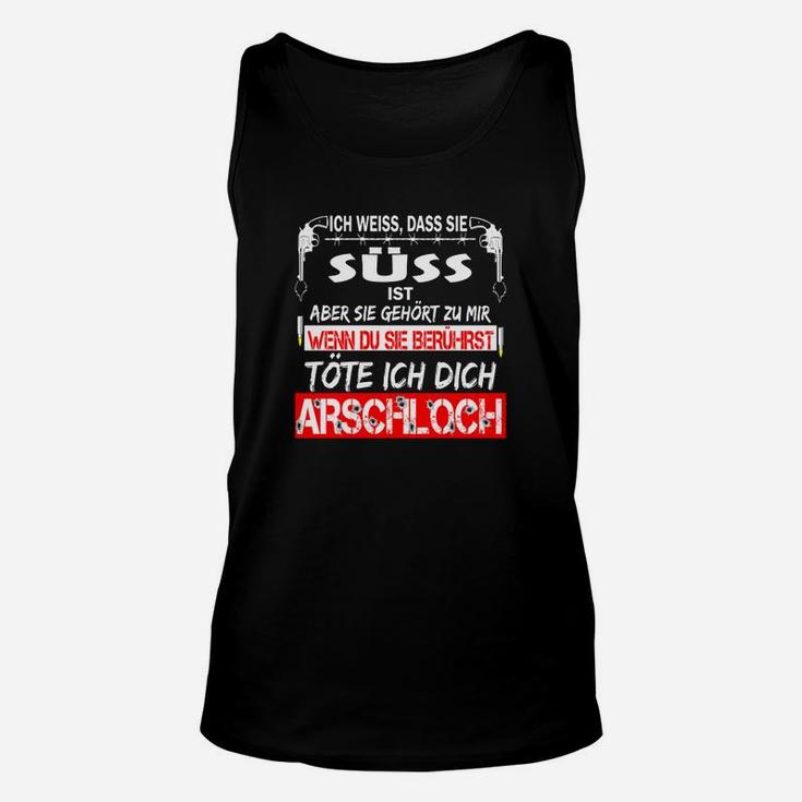 Süß ist Sie Unisex TankTop, Witziges Partner-Unisex TankTop für Paare