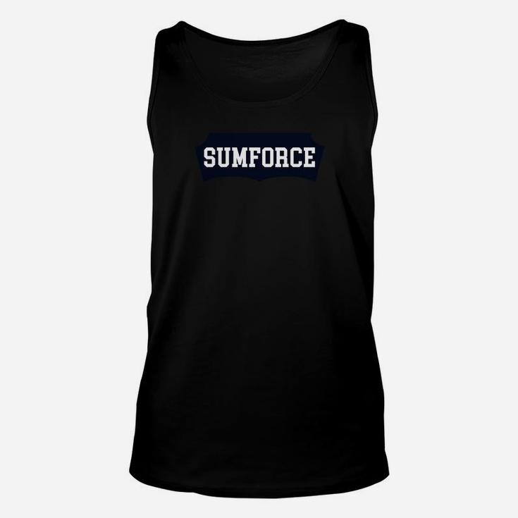 SUMFORCE Klassisches Logo Unisex TankTop, Schwarz für Herren