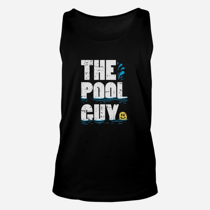 Summer Pool Guy Gifts Funny Swimming Pool Boy Unisex Tank Top
