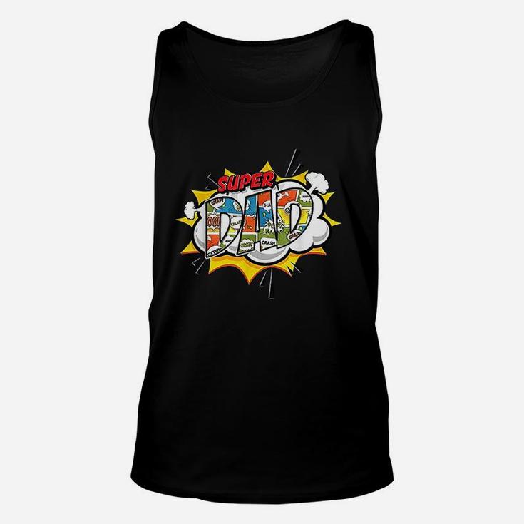 Super Dad Comic For Fathers, best christmas gifts for dad Unisex Tank Top