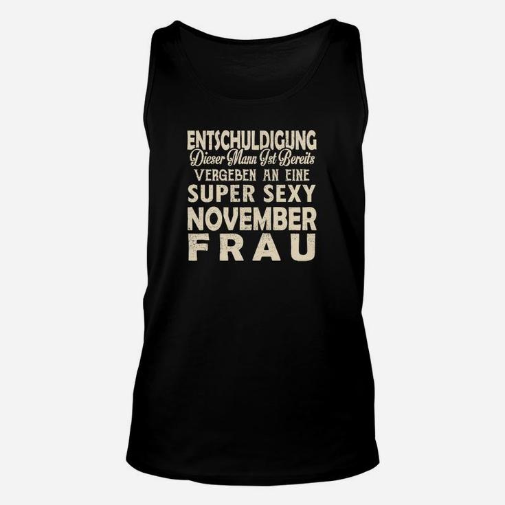 Super Sexy November Frau TankTop