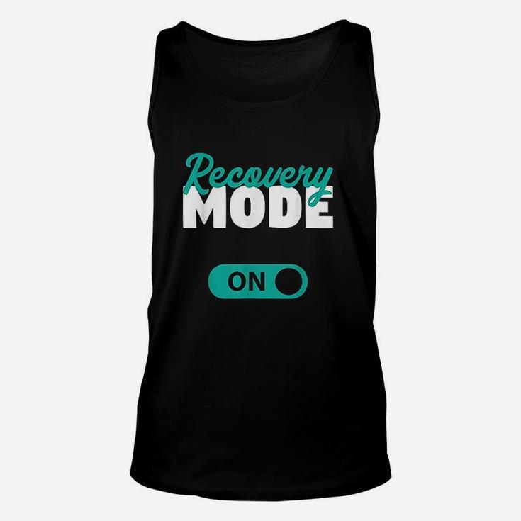 Surgery Recovery Present Get Well Soon Gift Recovery Mode On Unisex Tank Top