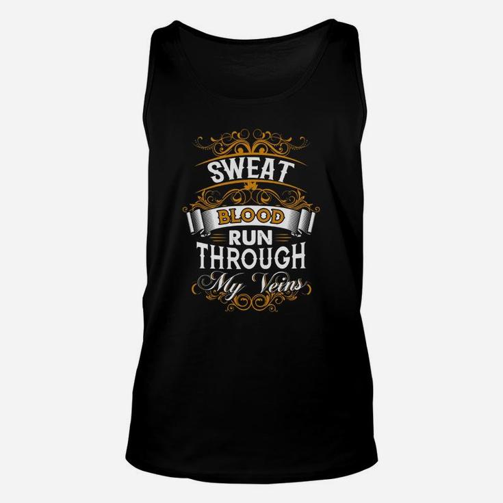 Sweat Shirt, Sweat Family Name, Sweat Funny Name Gifts T Shirt Unisex Tank Top