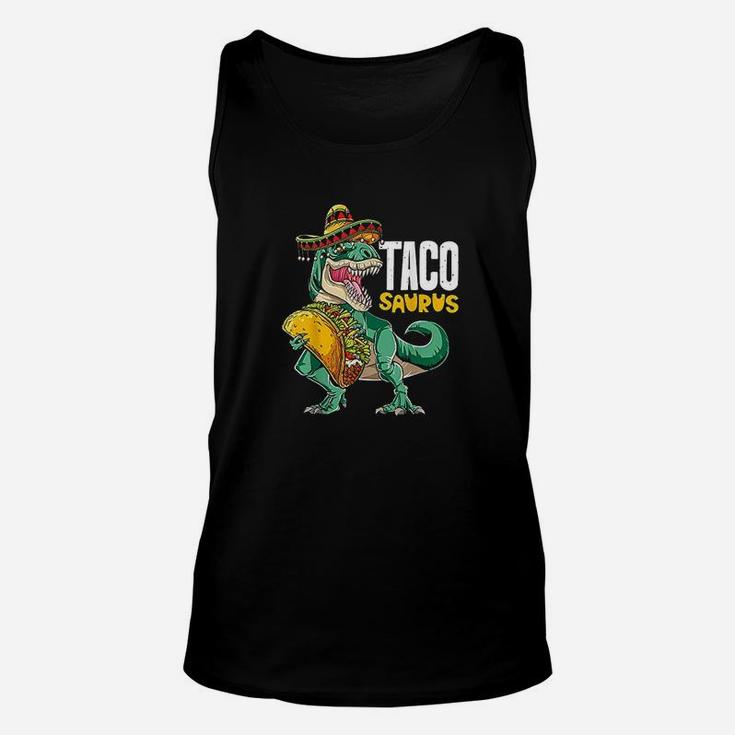 Tacosaurus Taco Cinco De Mayo Kids Boys Dinosaur T Rex Unisex Tank Top