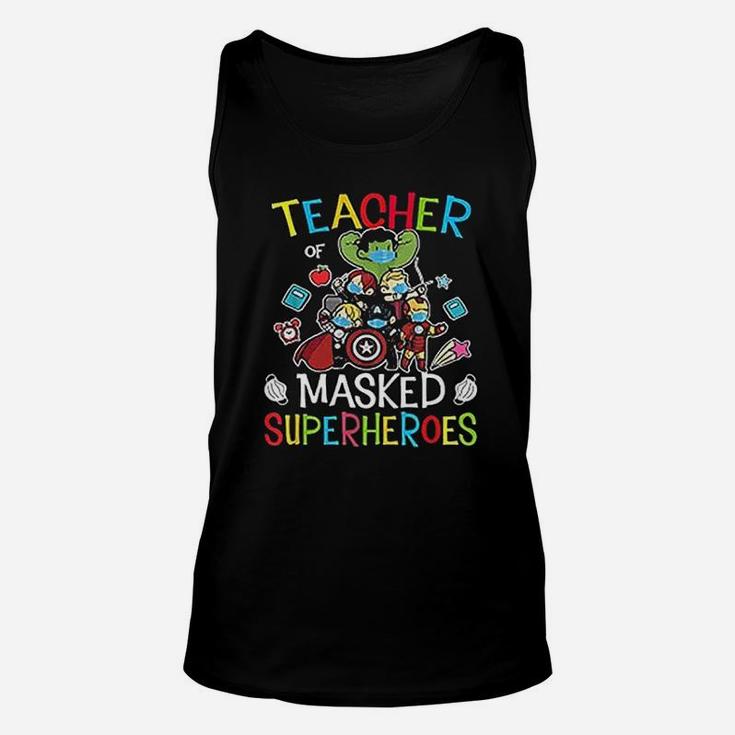 Teacher Of Masked Superheroes Unisex Tank Top