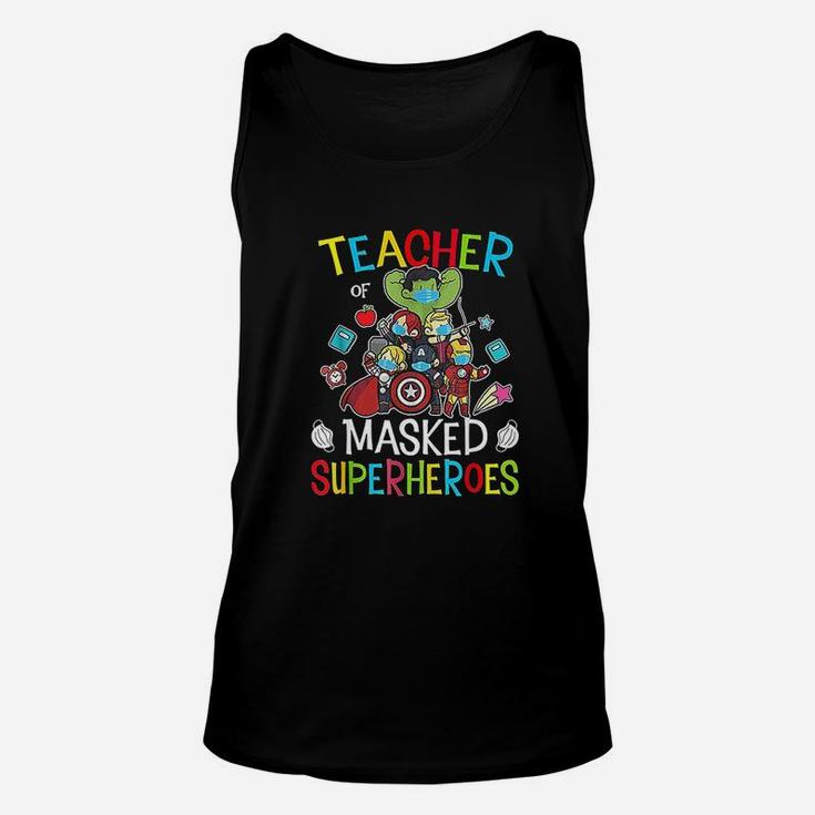 Teacher Superheroes Unisex Tank Top
