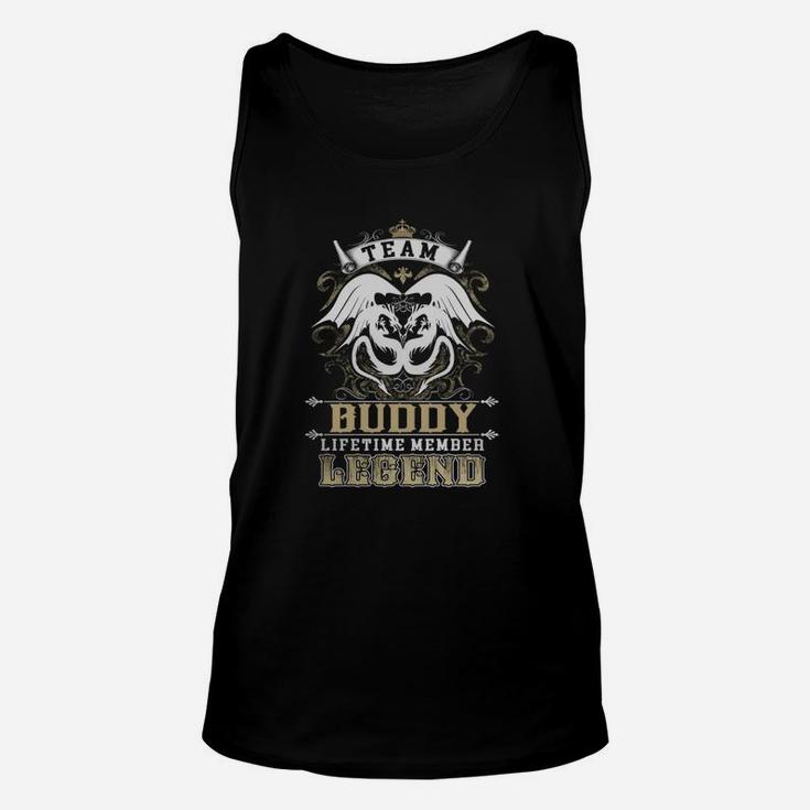 Team Buddy Lifetime Member Legend -buddy T Shirt Buddy Hoodie Buddy Family Buddy Tee Buddy Name Buddy Lifestyle Buddy Shirt Buddy Names Unisex Tank Top