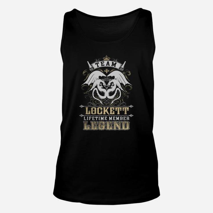 Team Lockett Lifetime Member Legend -lockett T Shirt Lockett Hoodie Lockett Family Lockett Tee Lockett Name Lockett Lifestyle Lockett Shirt Lockett Names Unisex Tank Top