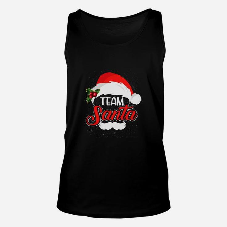 Team Santa Christmas Gift Ideas Christmas Shirts Christmas Gifts Christmas Outfit Unisex Tank Top