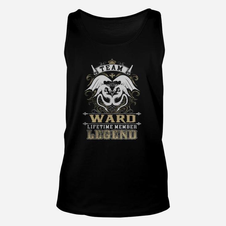 Team Ward Lifetime Member Legend -ward T Shirt Ward Hoodie Ward Family Ward Tee Ward Name Ward Lifestyle Ward Shirt Ward Names Unisex Tank Top