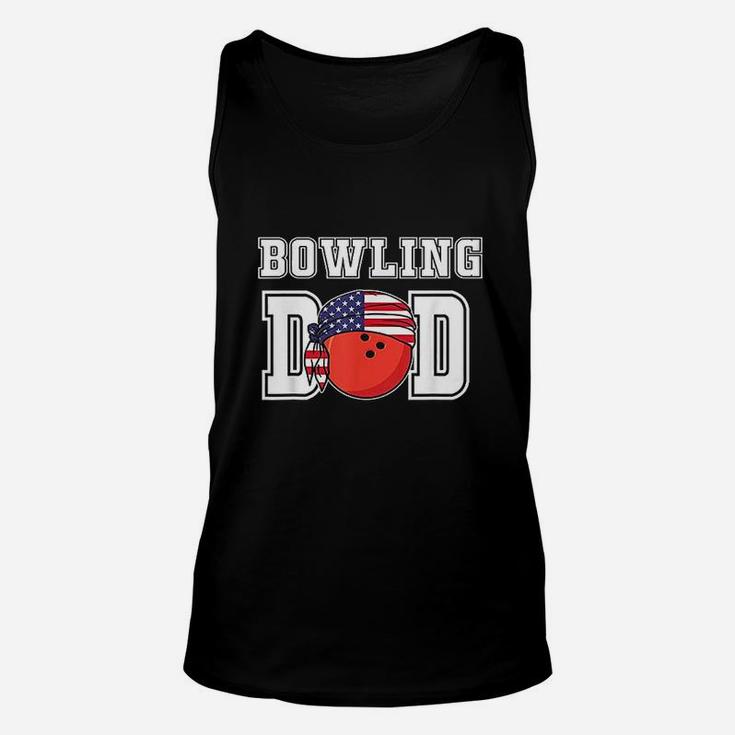 Ten Pin Bowlers Team Player Fathers Gifts For Bowling Dad Unisex Tank Top
