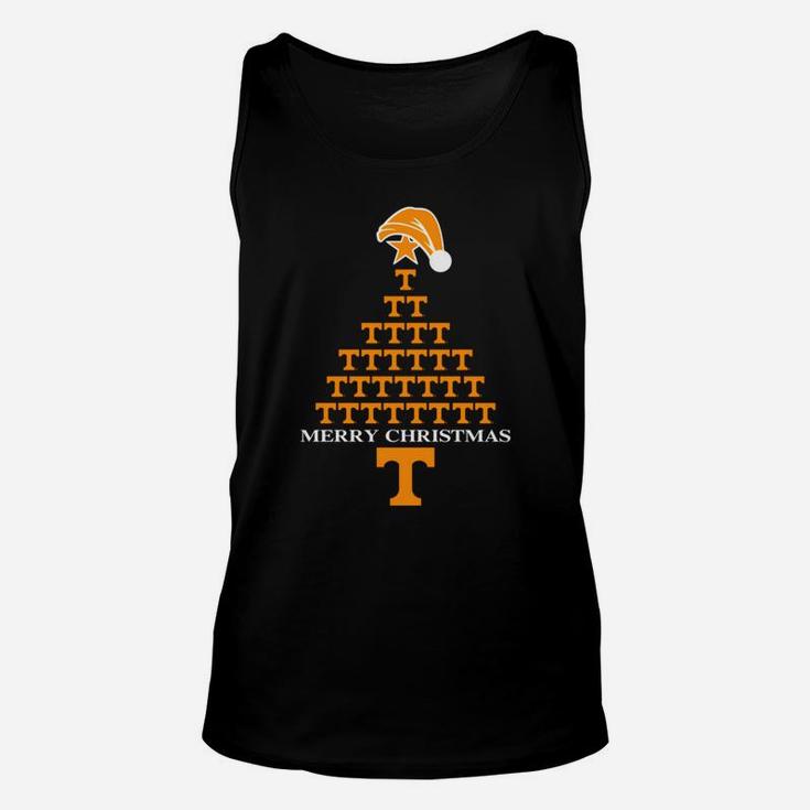 Tennessee Merry Christmas Unisex Tank Top