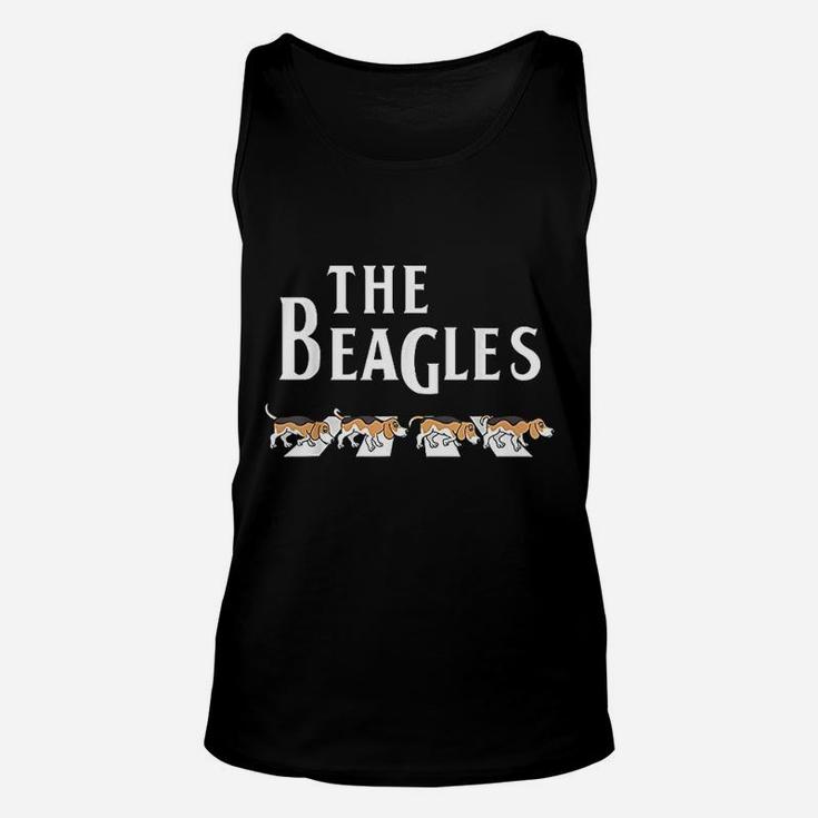 The Beagles Funny Beagle Owner Gift Dog Music Lover Unisex Tank Top