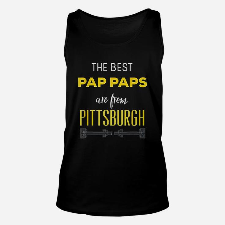 The Best Pap Paps Are From Pittsburgh Grandfather Unisex Tank Top