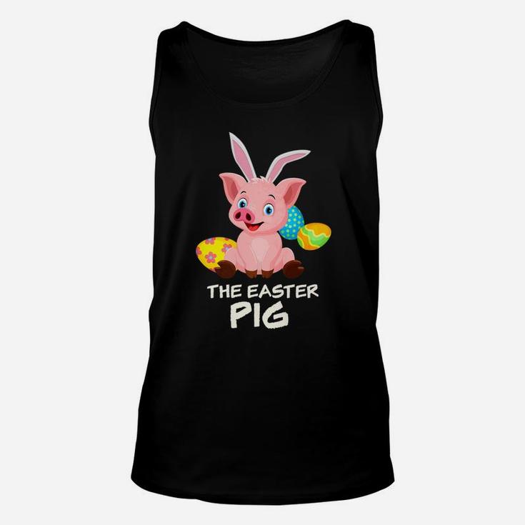 The Easter Pig Happy Easter For Dog Lover Unisex Tank Top