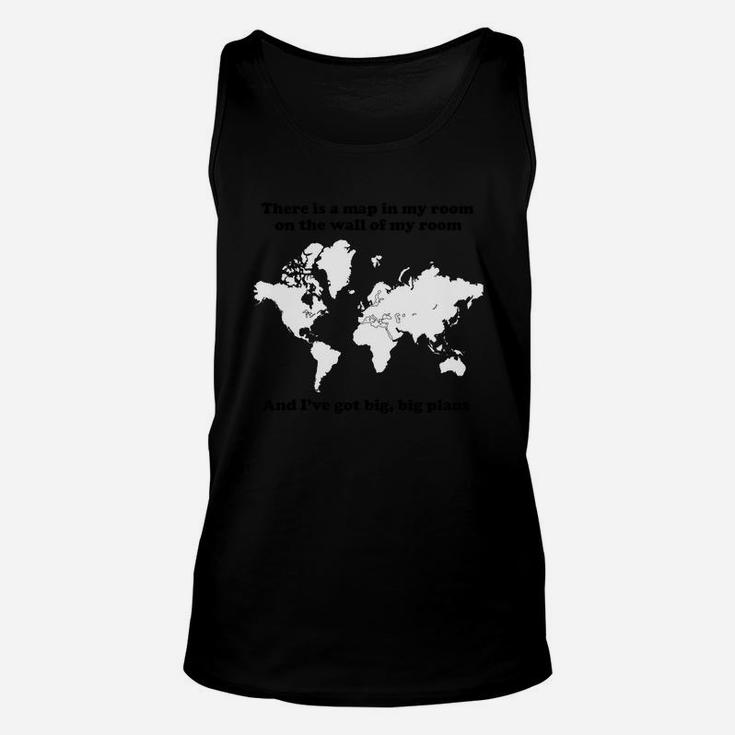 The Front Bottoms Maps Unisex Tank Top