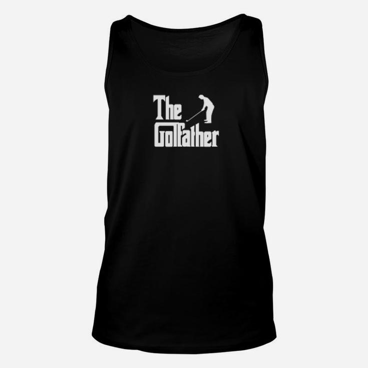 The Golffather Funny Father Golf Golfing Father Day Unisex Tank Top