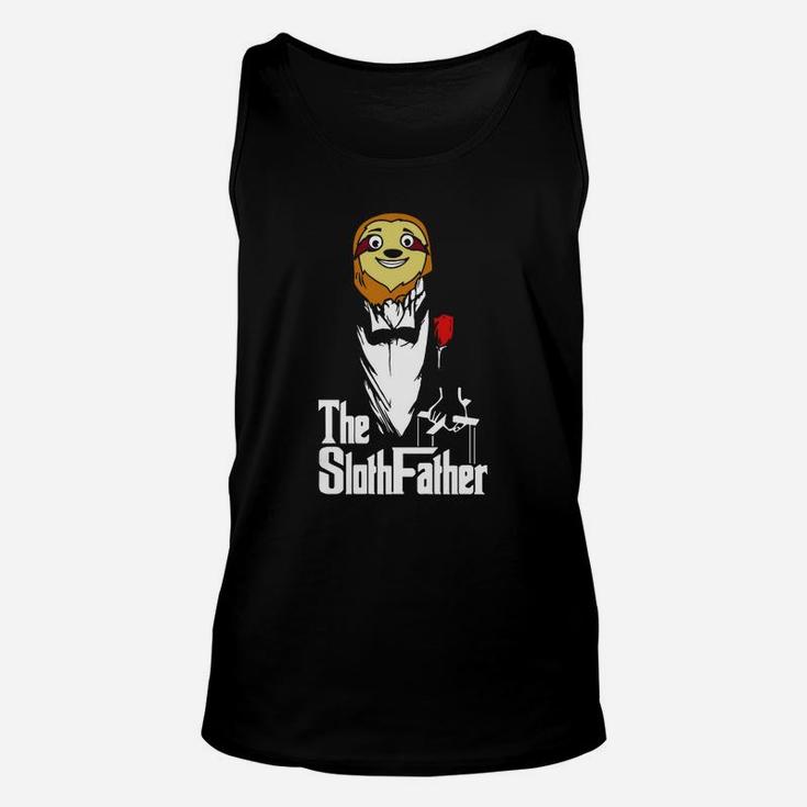 The Sloth Father, best christmas gifts for dad Unisex Tank Top