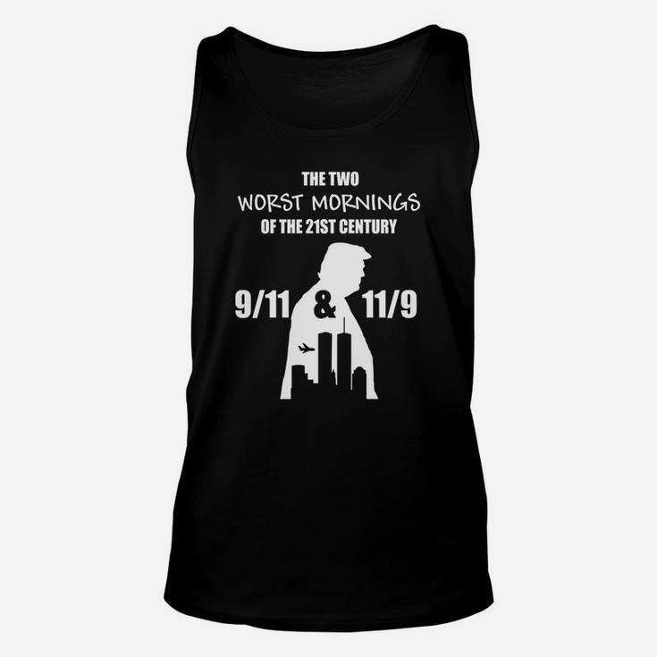 The Two Worst Mornings Of The 21st Century 911 And 119 Shirt Unisex Tank Top