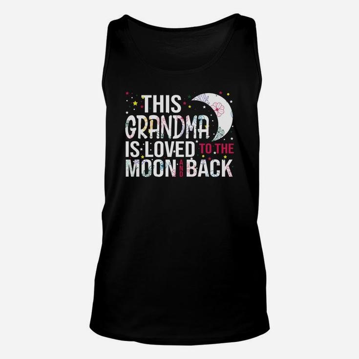 This Grandma Is Loved To The Moon And Back Unisex Tank Top