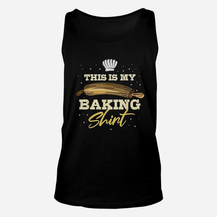 This Is My Baking Bake Hobby Baker Gift Funny Baking Unisex Tank Top
