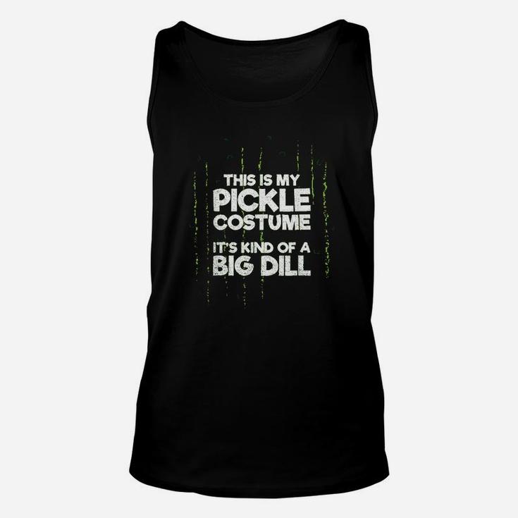This Is My Pickle Costume Dill Halloween Food Lazy Costume Unisex Tank Top