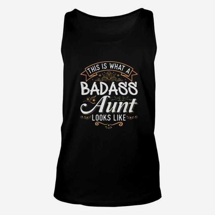 This Is What An Aunt Looks Like Soon To Be Auntie Unisex Tank Top