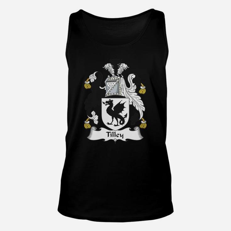 Tilley Family Crest British Family Crests Unisex Tank Top