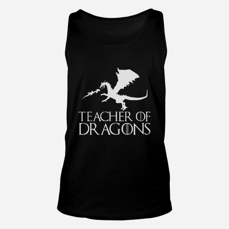 Top Teacher Of Dragons – Funny Halloween Costume Unisex Tank Top