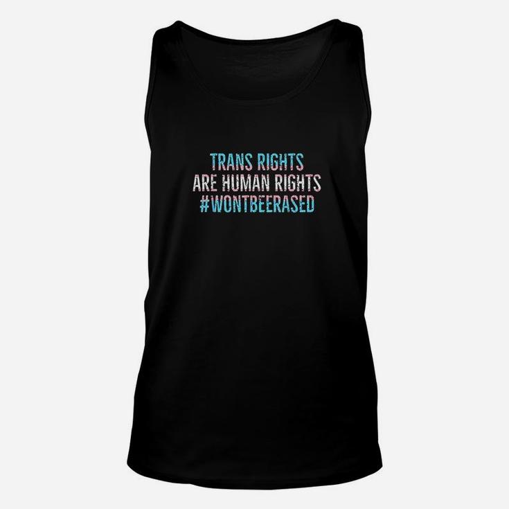 Transgender Trans Rights Are Human Rights Unisex Tank Top