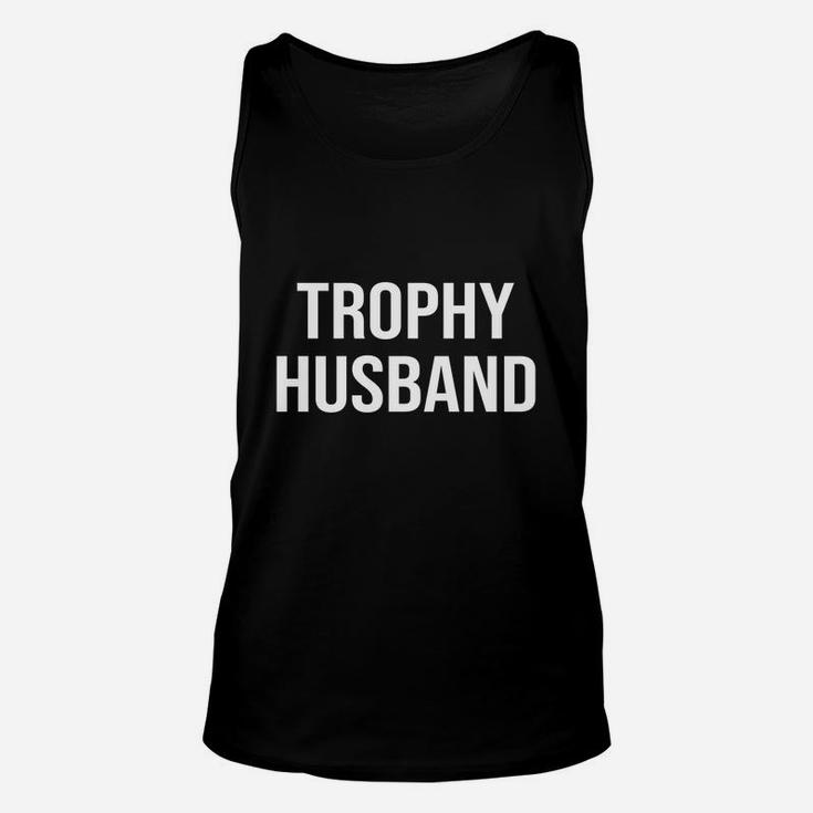 Trophy Husband Frontside Unisex Tank Top