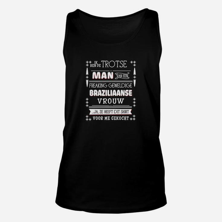 Trotse Mann Braziliaanse Vrouw TankTop