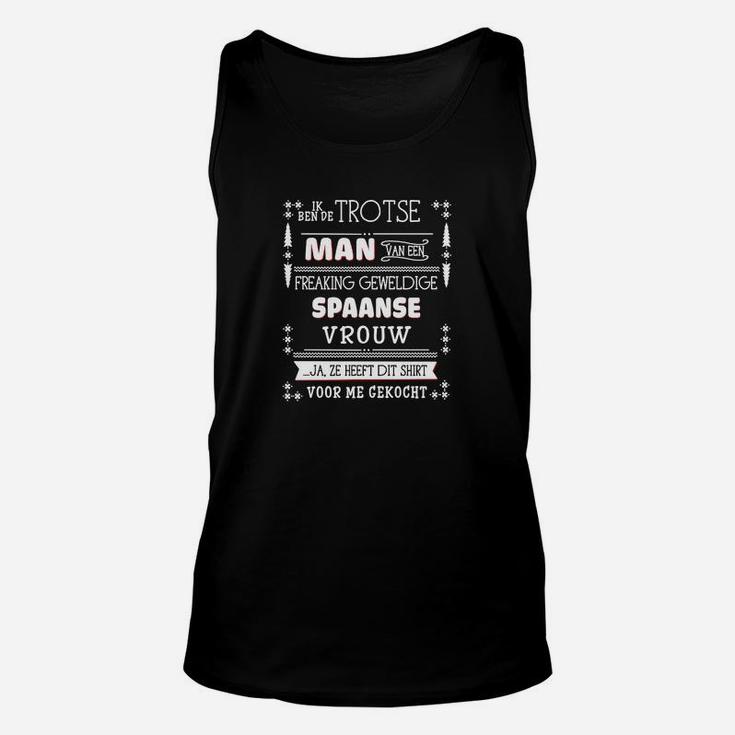 Trotse Mann Spaanse Vrouw TankTop