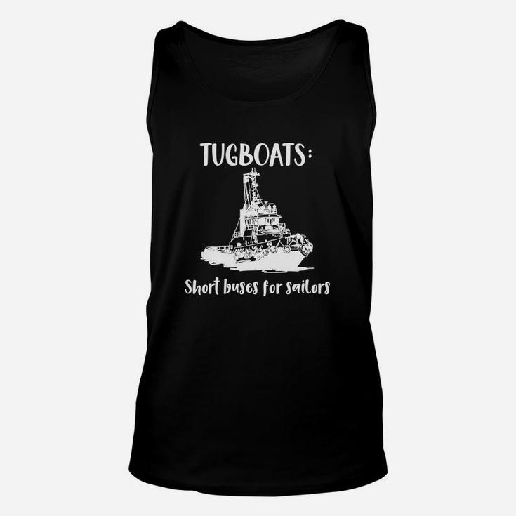 Tugboats Short Buses For Sailors Unisex Tank Top