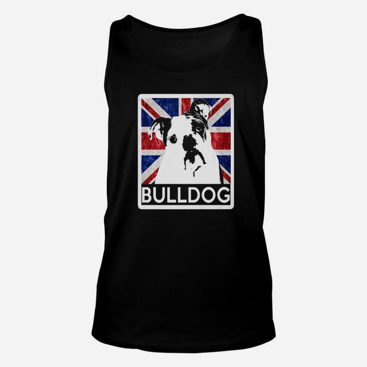 Ultimate English Bulldog Flags Unisex Tank Top