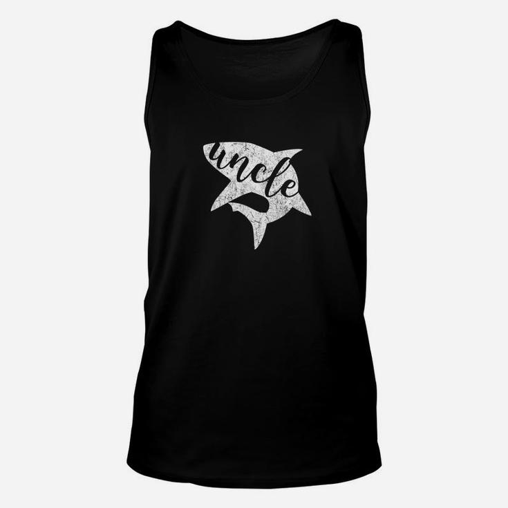 Uncle Shark Matching Family Shark Family Unisex Tank Top