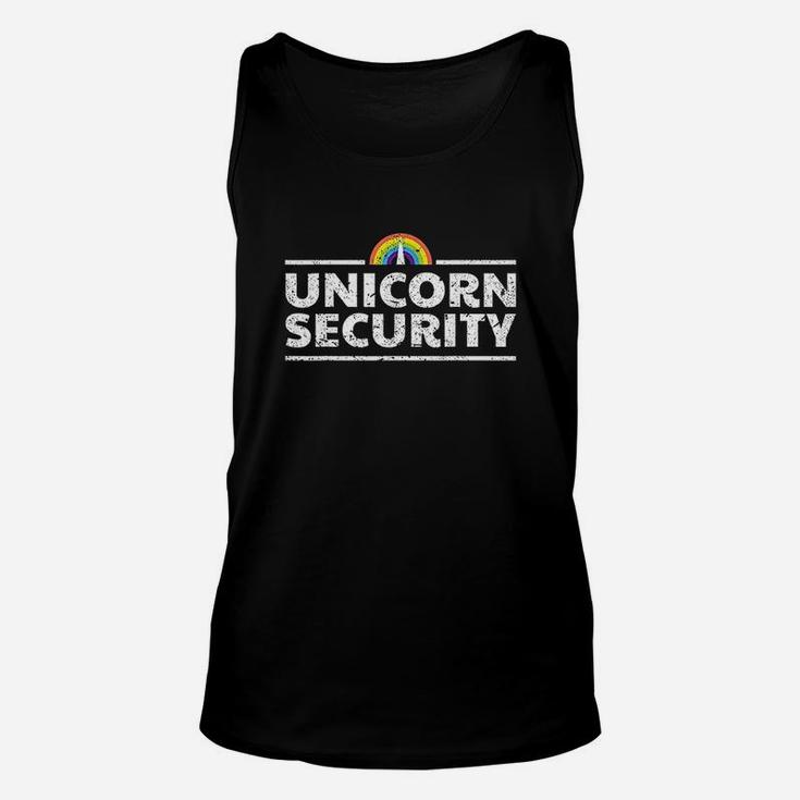 Unicorn Security Funny Cute Police Halloween Costume Unisex Tank Top