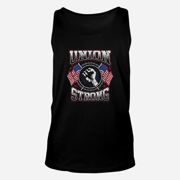 Union Strong Pro-union Worker Labor Protest Unisex Tank Top