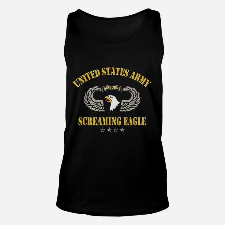 Us Army 101st Airborne Screaming Eagle Veterans Dayt Unisex Tank Top