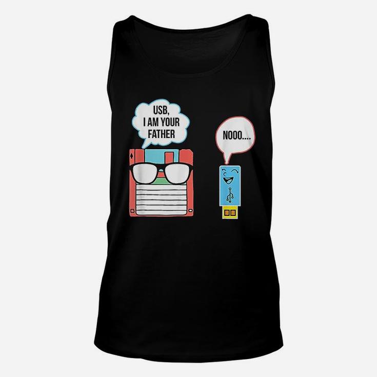 Usb I Am Your Father Nooo Funny Geek Nerd Computer Unisex Tank Top