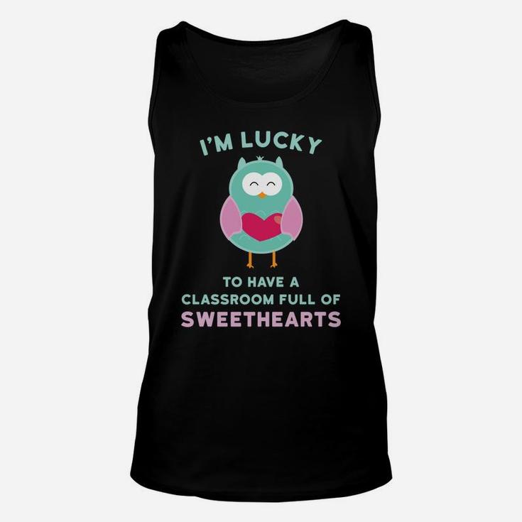 Valentines Day For Teachers Classroom Of Sweethearts Unisex Tank Top