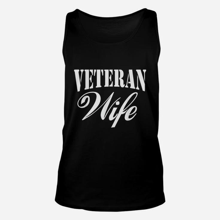 Veteran Wife Unisex Tank Top