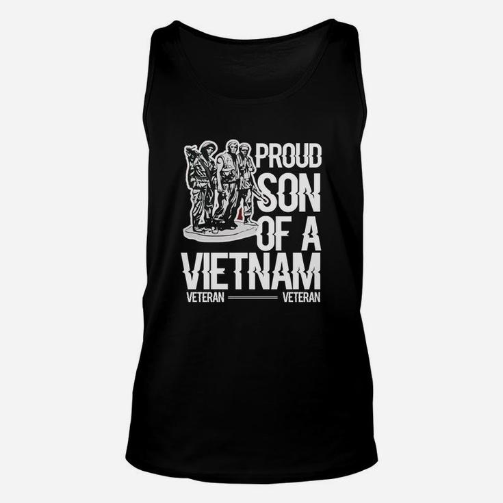 Vietnam Veteran Proud Son Of A Vietnam Veteran Unisex Tank Top