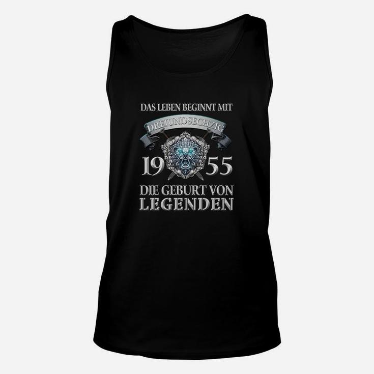 Vintage 1955 Legends Geburt Unisex TankTop, Personalisierbares Design