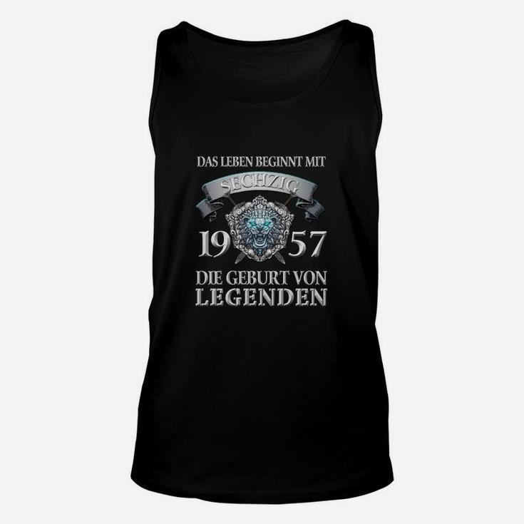 Vintage 1957 Geburtstags-Unisex TankTop, Legendärer 65. Spruch