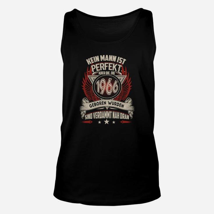 Vintage 1966 Perfektions-Unisex TankTop für Herren, Retro Geburtsjahr Design